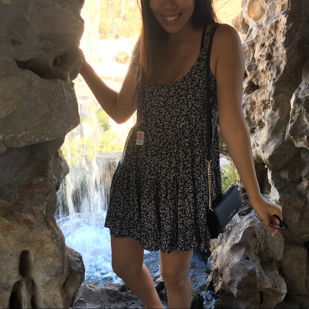 Brandy Melville Rare Floral Jada Dress